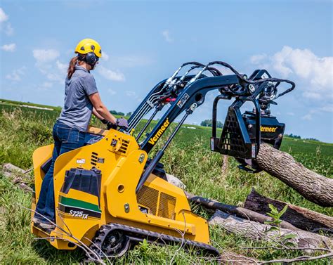 vermeer mini skid steer auger|mini skid steer attachment material.